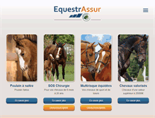 Tablet Screenshot of equestrassur.com